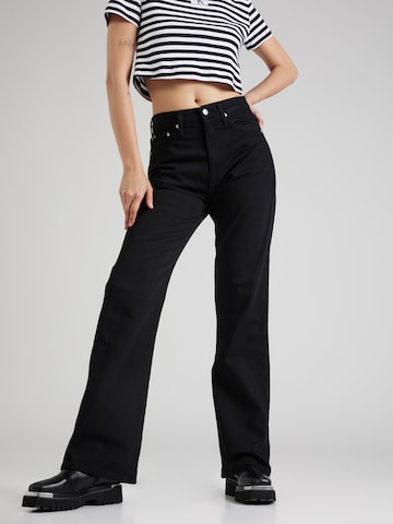 Calvin Klein Jeans - Bootcut Vaquero 'AUTHENTIC' en negro: frente