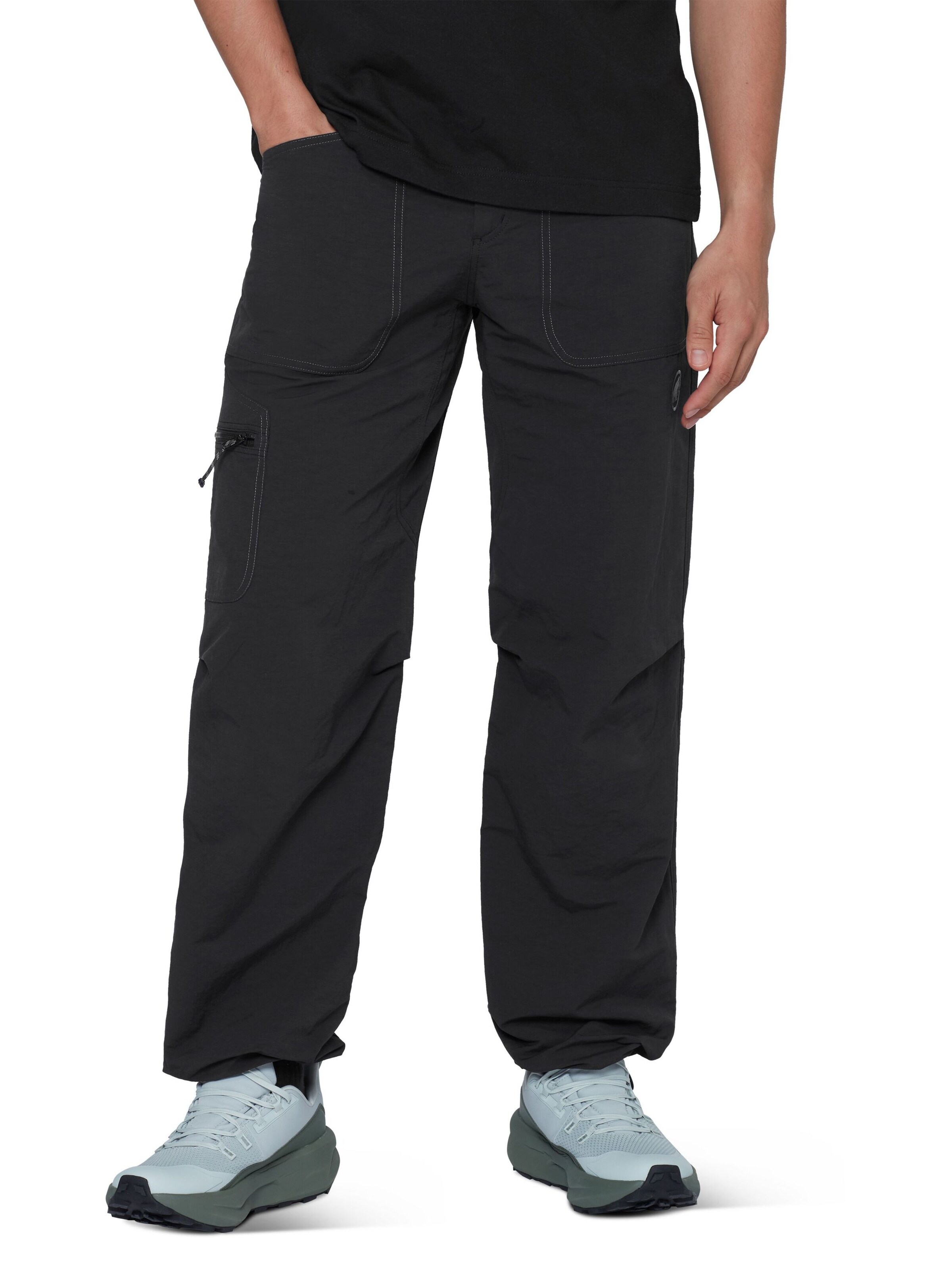 MAMMUT Regular Hose in Schwarz: Vorderseite