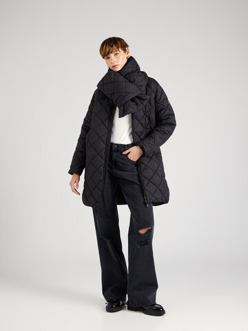 ECOALF Between-Seasons Coat in Black