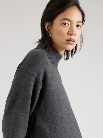 PULZ Jeans Sweater 'STEFFI' in Grey