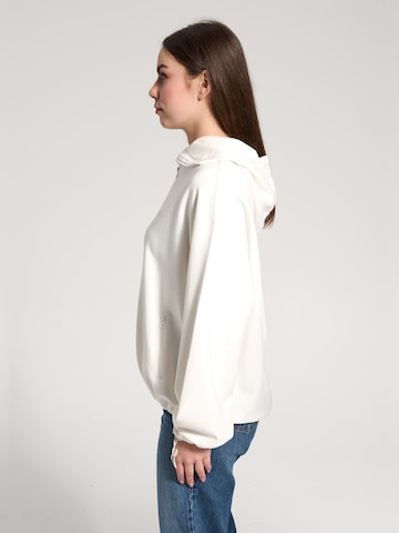 NOWIHT Sweatjacke 'Sabine'‌‌‌‌‌‌‌‌‌‌ in Weiß