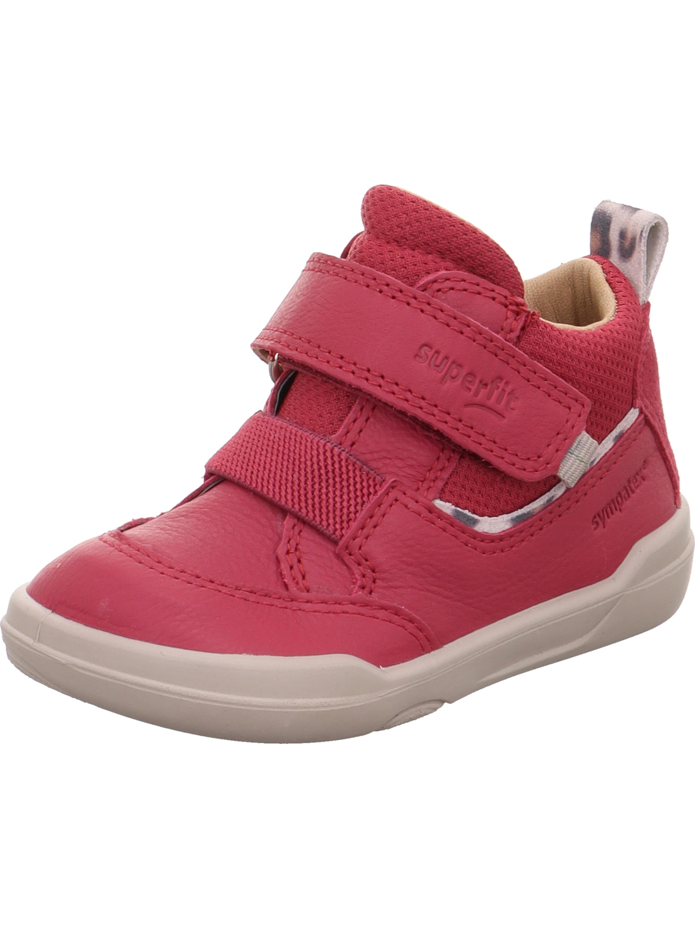 SUPERFIT First-Step Shoes 'SUPERFREE' in Red: front