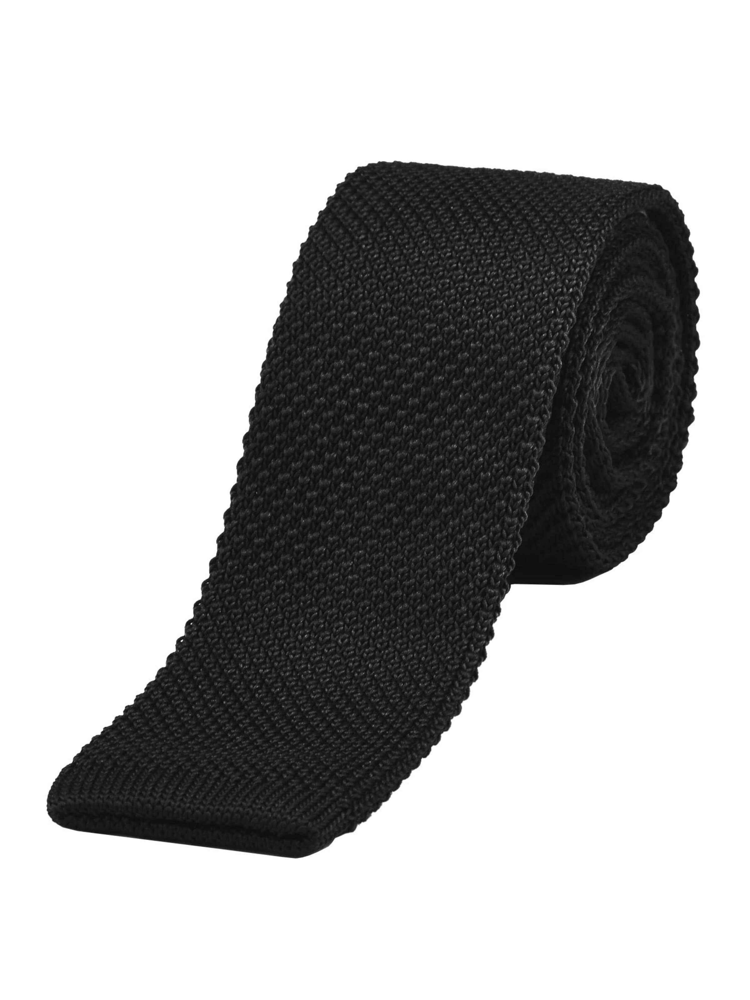 DonDon Tie in Black: front