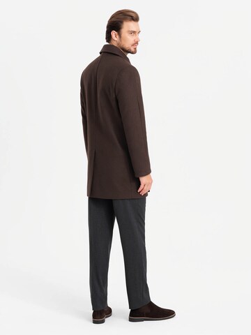 Ombre Winter Coat in Brown
