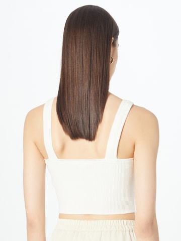 Top in maglia di Abercrombie & Fitch in beige