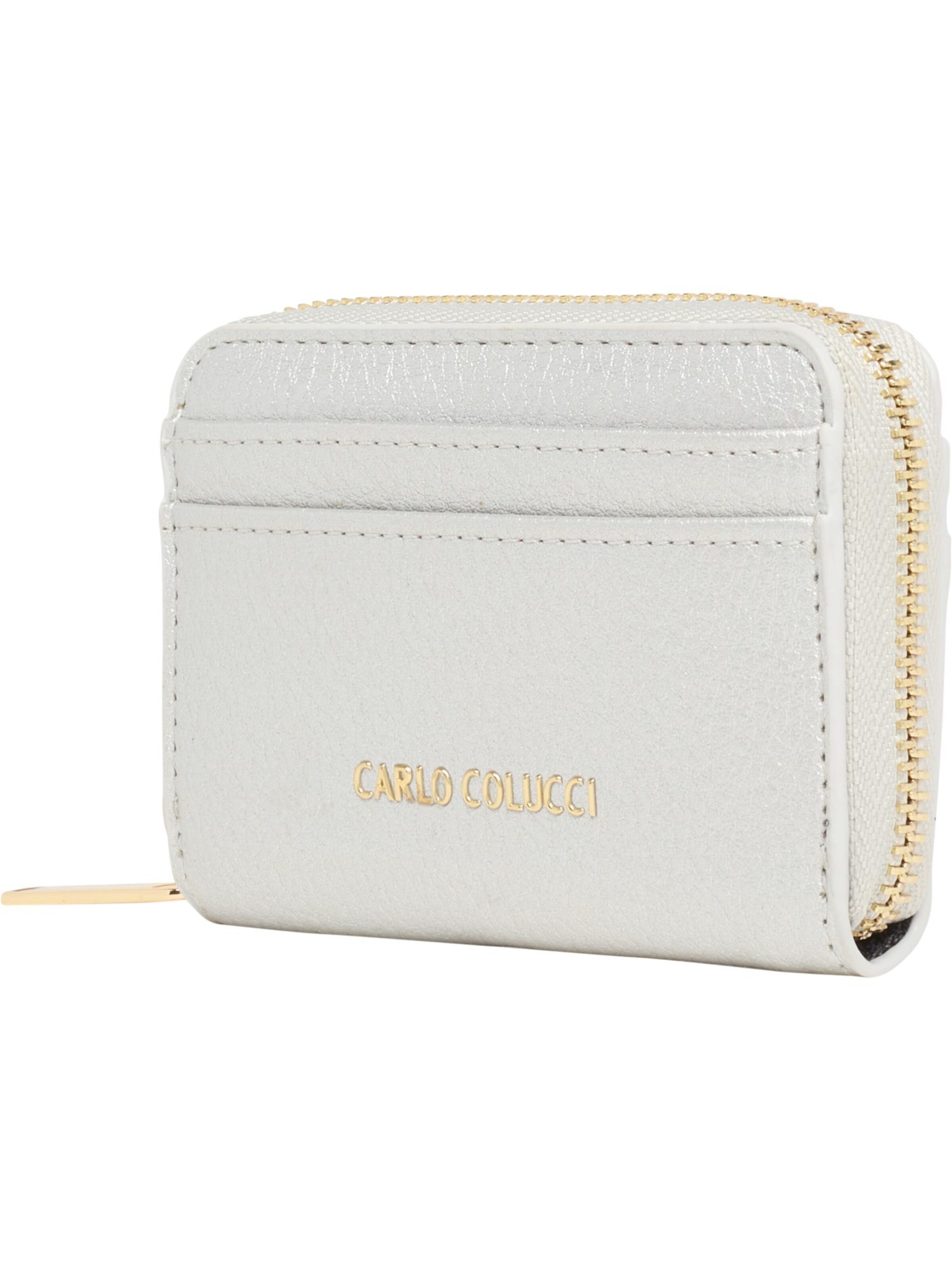 Carlo Colucci Portemonnee 'Delaiti' in Zilver