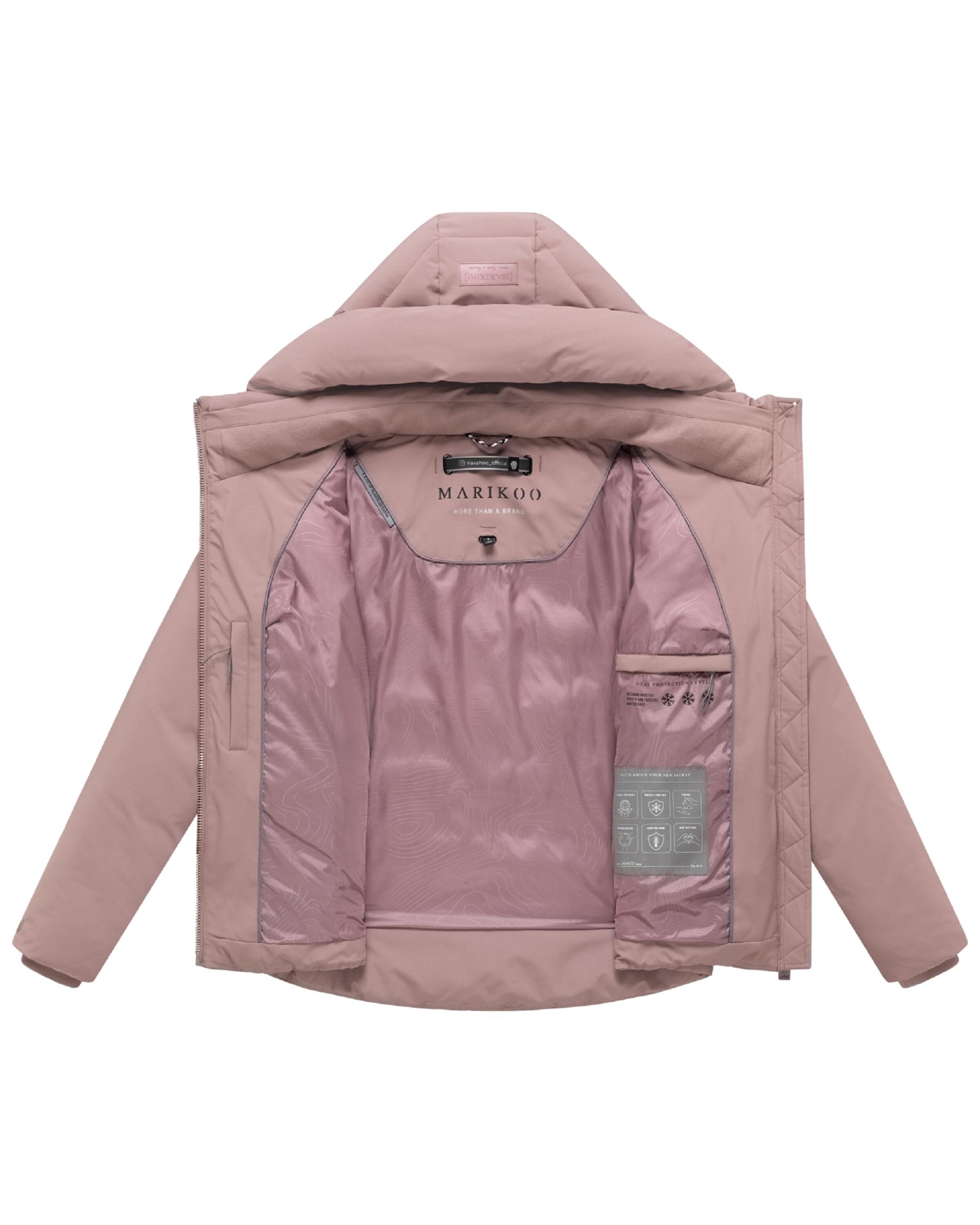 Veste d’hiver ' Akiliaa 16 ' MARIKOO en violet