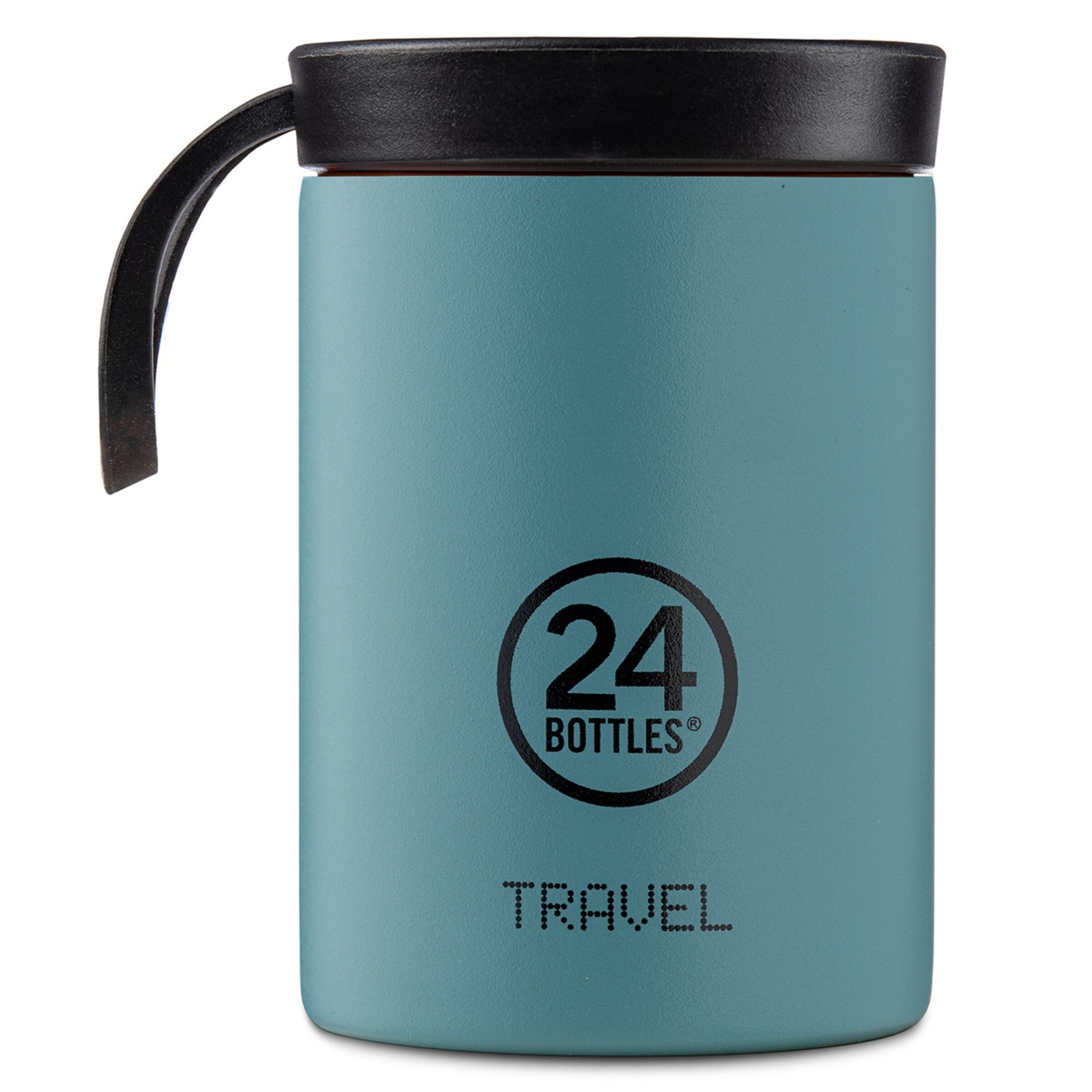 24Bottles Drinking Bottle in Blue: front