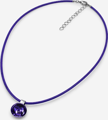 COLLEZIONE ALESSANDRO Necklace 'Frankfurt' in Purple: front