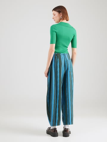 TOPSHOP Barrel Hose 'SALLIE' in Blau