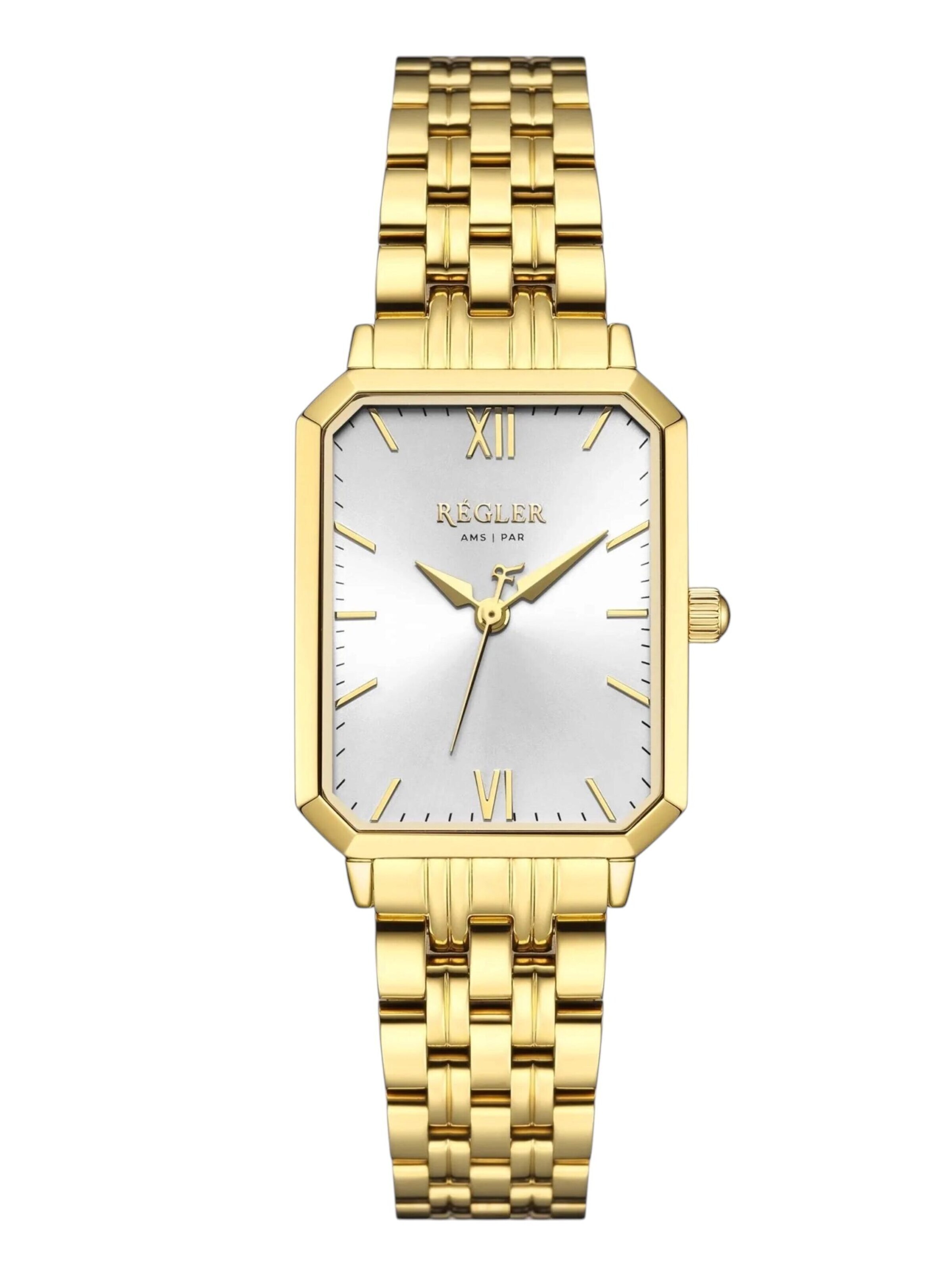 Régler Analoguhr 'Élégance Gold - Silver'‌‌‌‌‌ in Gold: Vorderseite