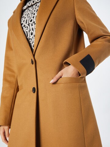 HUGO Between-Seasons Coat 'Mojeni' in Brown