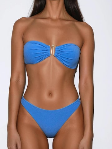 Bandeau Bikini 'Selene Bandeau Bikini – Azzurro' Flavia Valentini en bleu