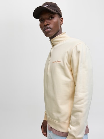 JACK & JONES Sweatshirt 'JORNORREBRO' in Wit