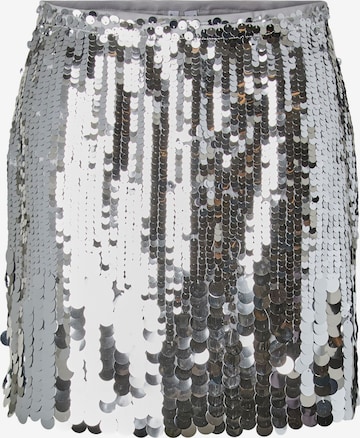 Gonna 'PCMalou' di PIECES in argento: frontale