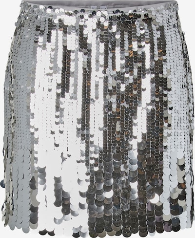 PIECES Skirt 'PCMalou' in 38 in Silver, Item view