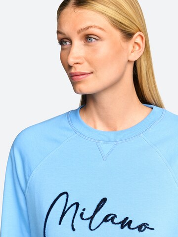 Sweat-shirt Rich & Royal en bleu