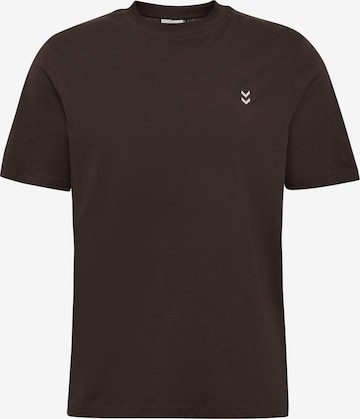 Hummel Functioneel shirt 'Pulse' in Bruin: voorkant