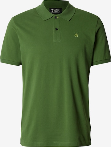 SCOTCH & SODA Póló 'SEASONAL CORE' - zöld: elől