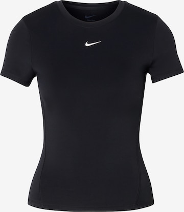 NIKE Funkcionalna majica 'ONE' | črna barva: sprednja stran