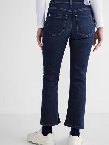 STREET ONE Bootcut Jeans in Blauw