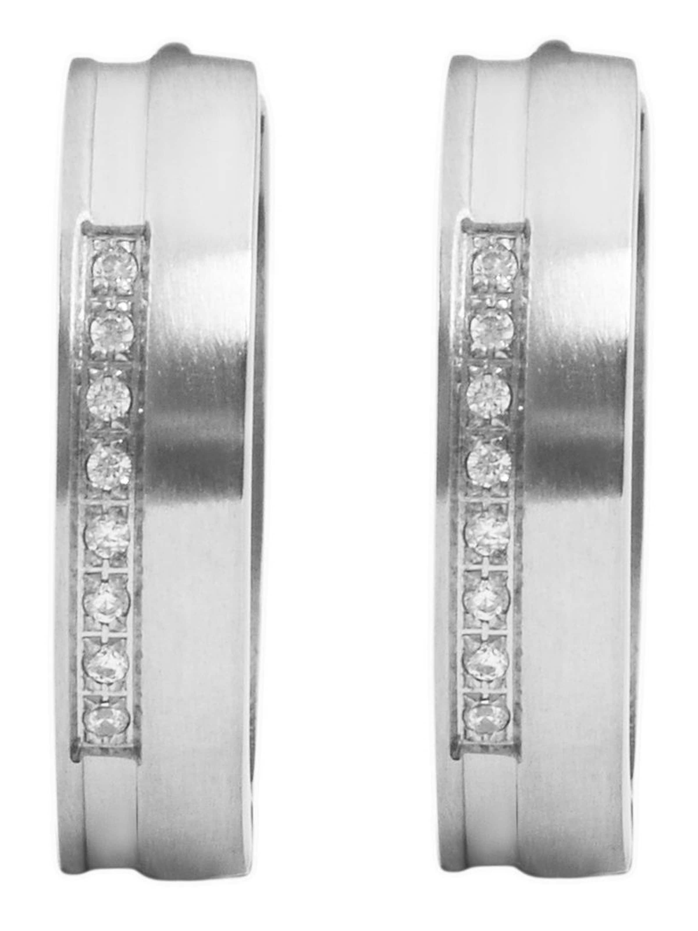 Akzent Earrings 'Emmalyn, silberfarbig, langlebig' in Silver