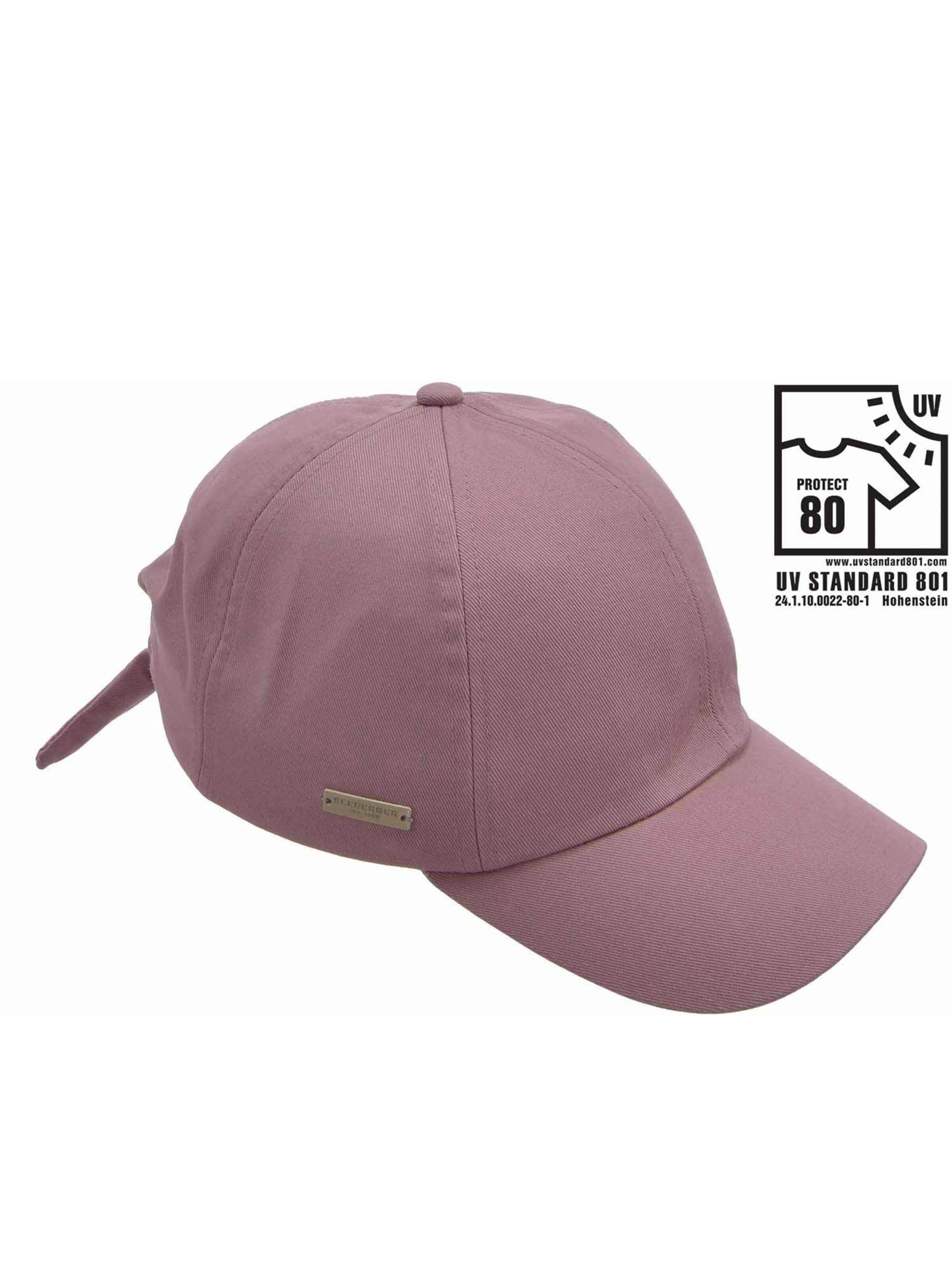 Seeberger Cap 'Cap' in Purple: front