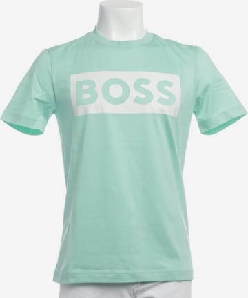 BOSS Black Shirt in XS in Green: front