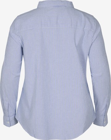 Zizzi Blouse 'EMINDY' in Blauw