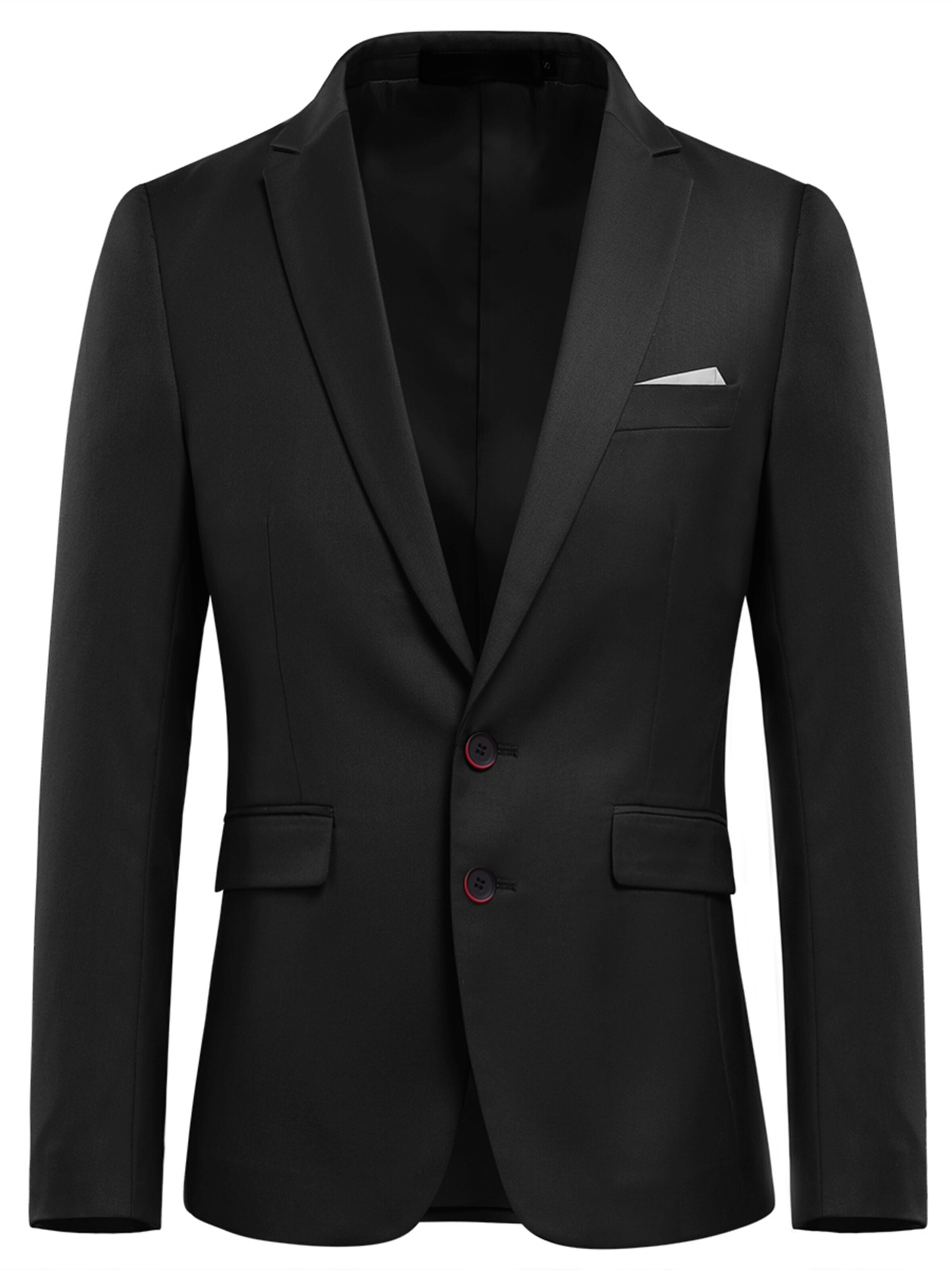 YOUTHUP Slim fit Suit 'Duett' in Black