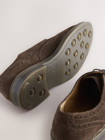 Next - Zapatos con cordón en marrón