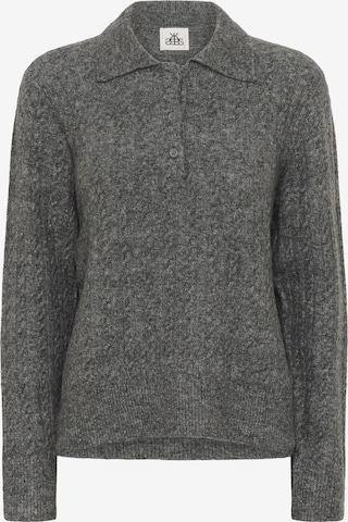 KAREN BY SIMONSEN Pullover 'Rona Noabelle' in Grau: Vorderseite