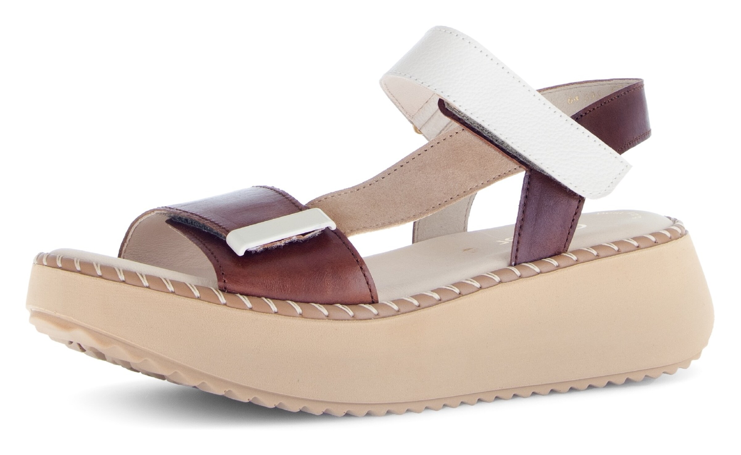 GABOR Sandale in Beige: Vorderseite