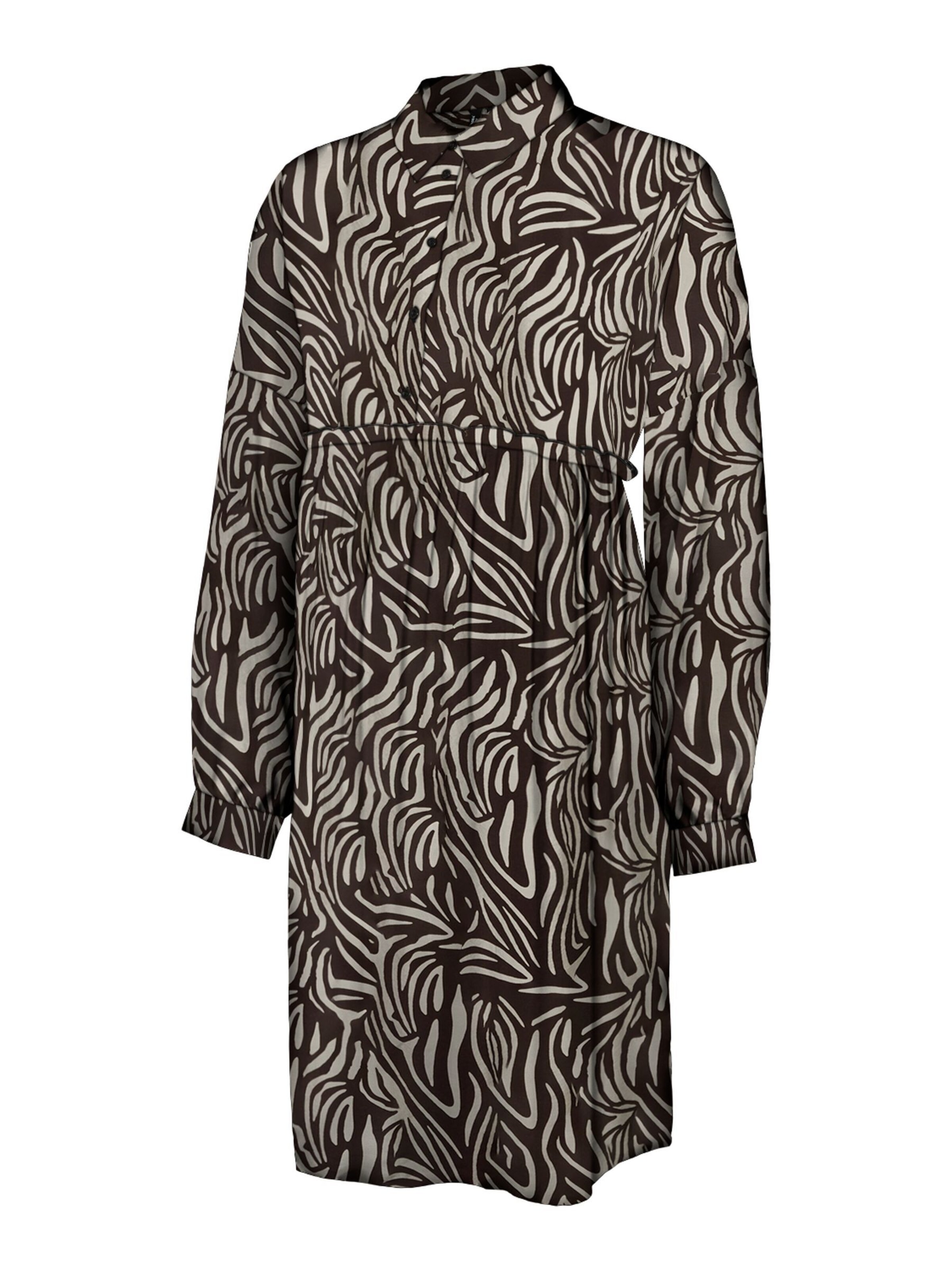 Vero Moda Maternity - Vestido camisero 'VMMJosie' en negro: frente