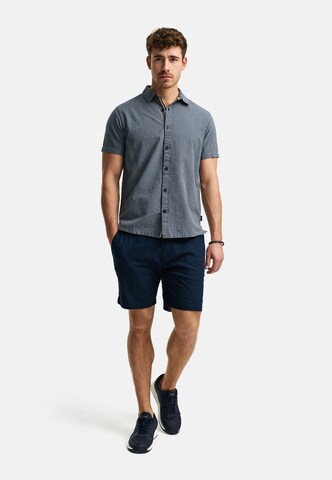 INDICODE JEANS Regular fit Overhemd 'Maribo' in Blauw