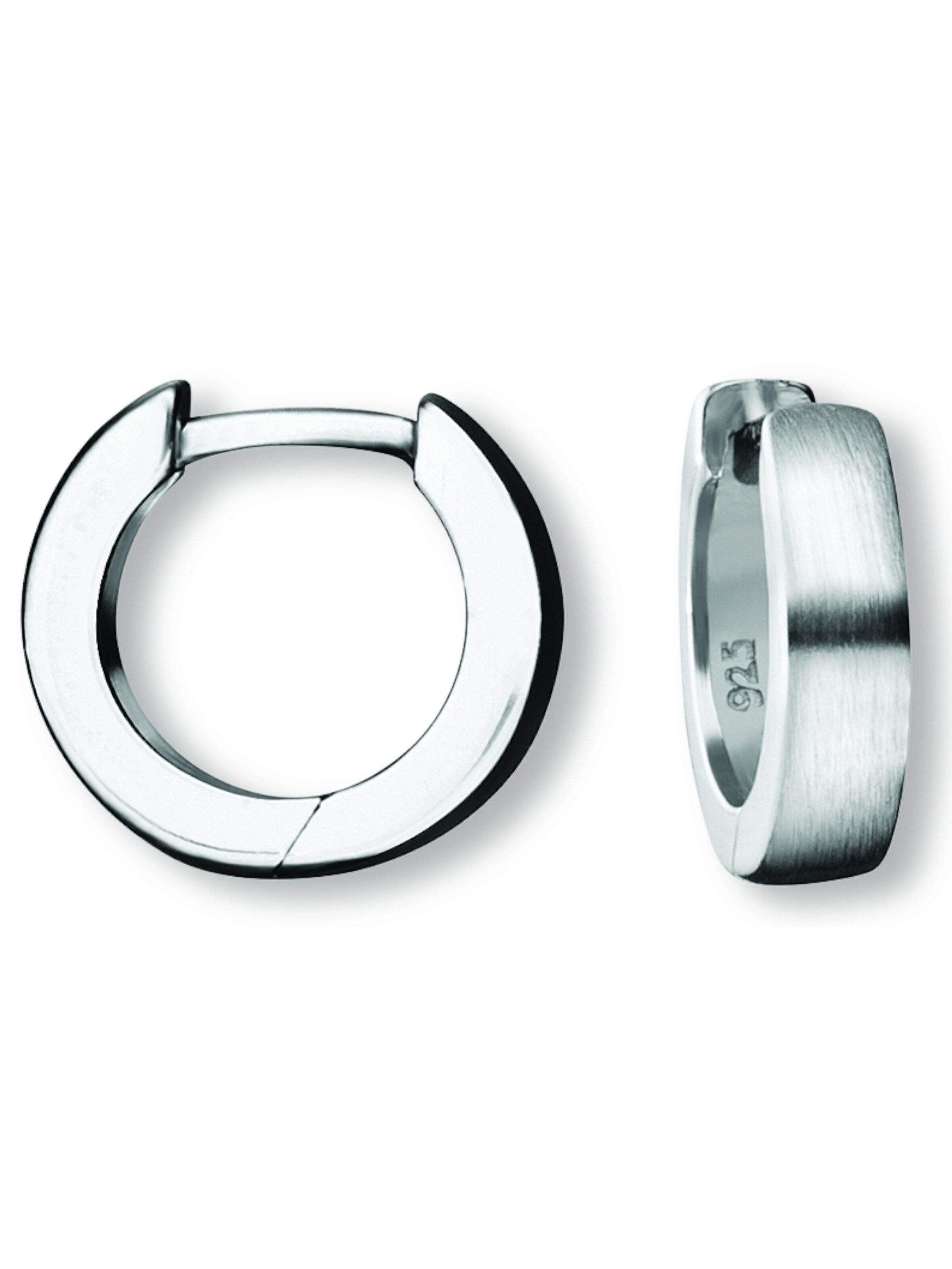 ONE ELEMENT Earrings in Silver: front