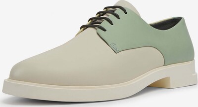 CAMPER Chaussure à lacets ' Iman Twins ' en beige / vert, Vue avec produit