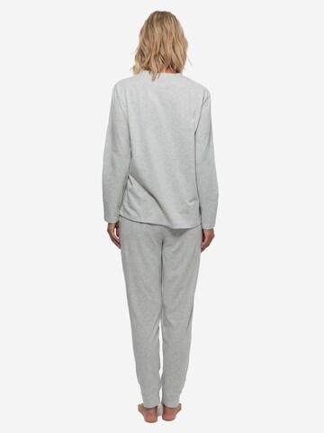 SCHIESSER Pajama 'Organic Cotton' in Grey