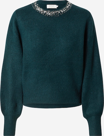 Pull-over 'ELSA' ONLY en vert : devant