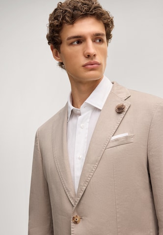JOOP! Slim fit Business-colbert ' Hoverest ' in Beige