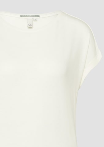 QS T-Shirt in Weiß