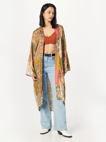 Emily Van Den Bergh Kimono in Green: front