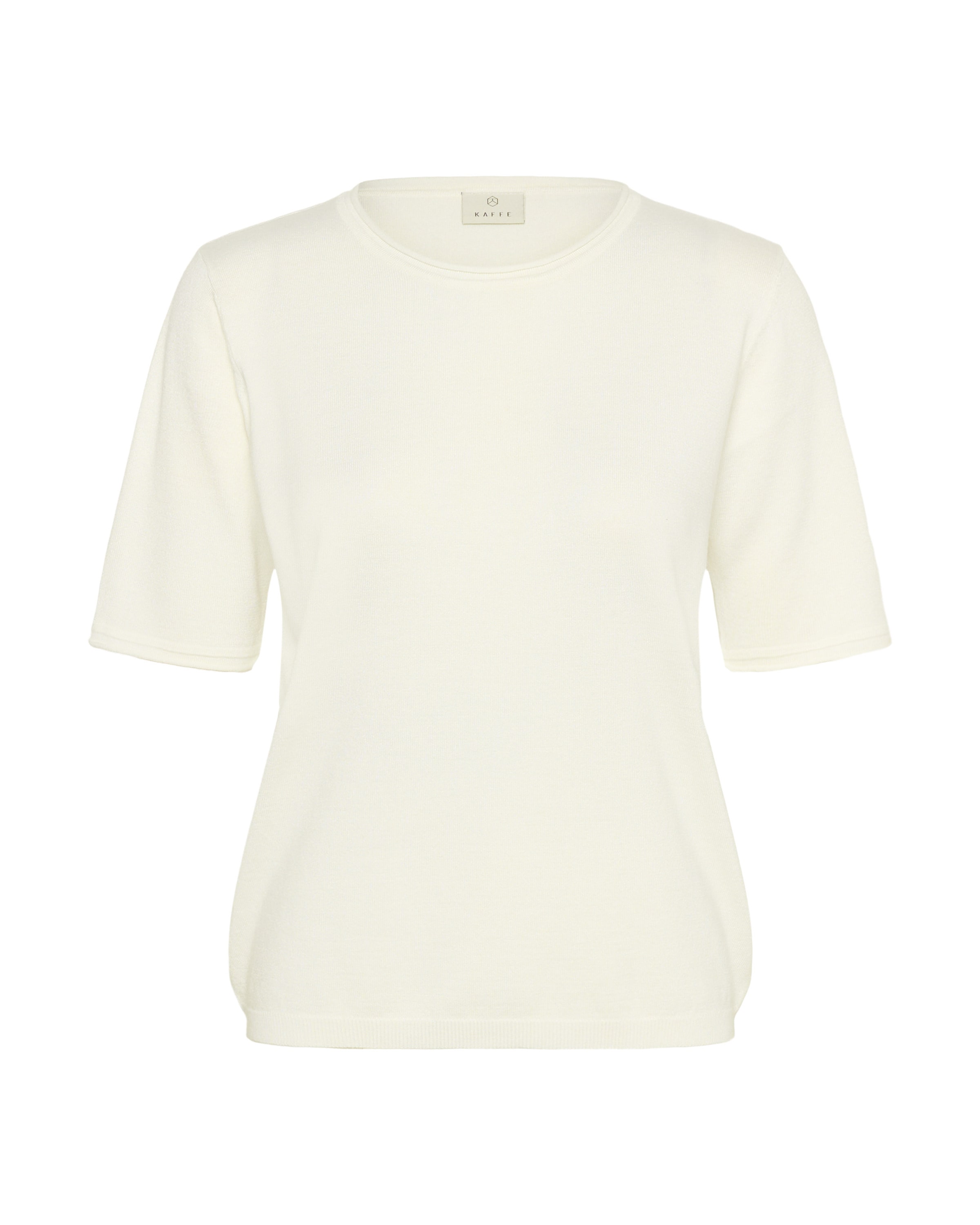 Pull-over 'Lizza' Kaffe en blanc : devant