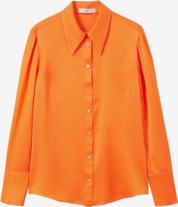 Bluză 'Priscila' de la MANGO pe portocaliu: față