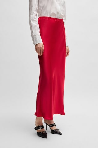 HUGO Skirt 'Remna-1' in Red: front