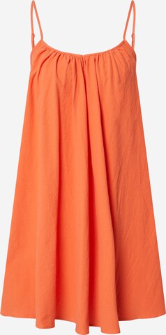 EDITED - Vestido de verano 'Freda' en naranja: frente