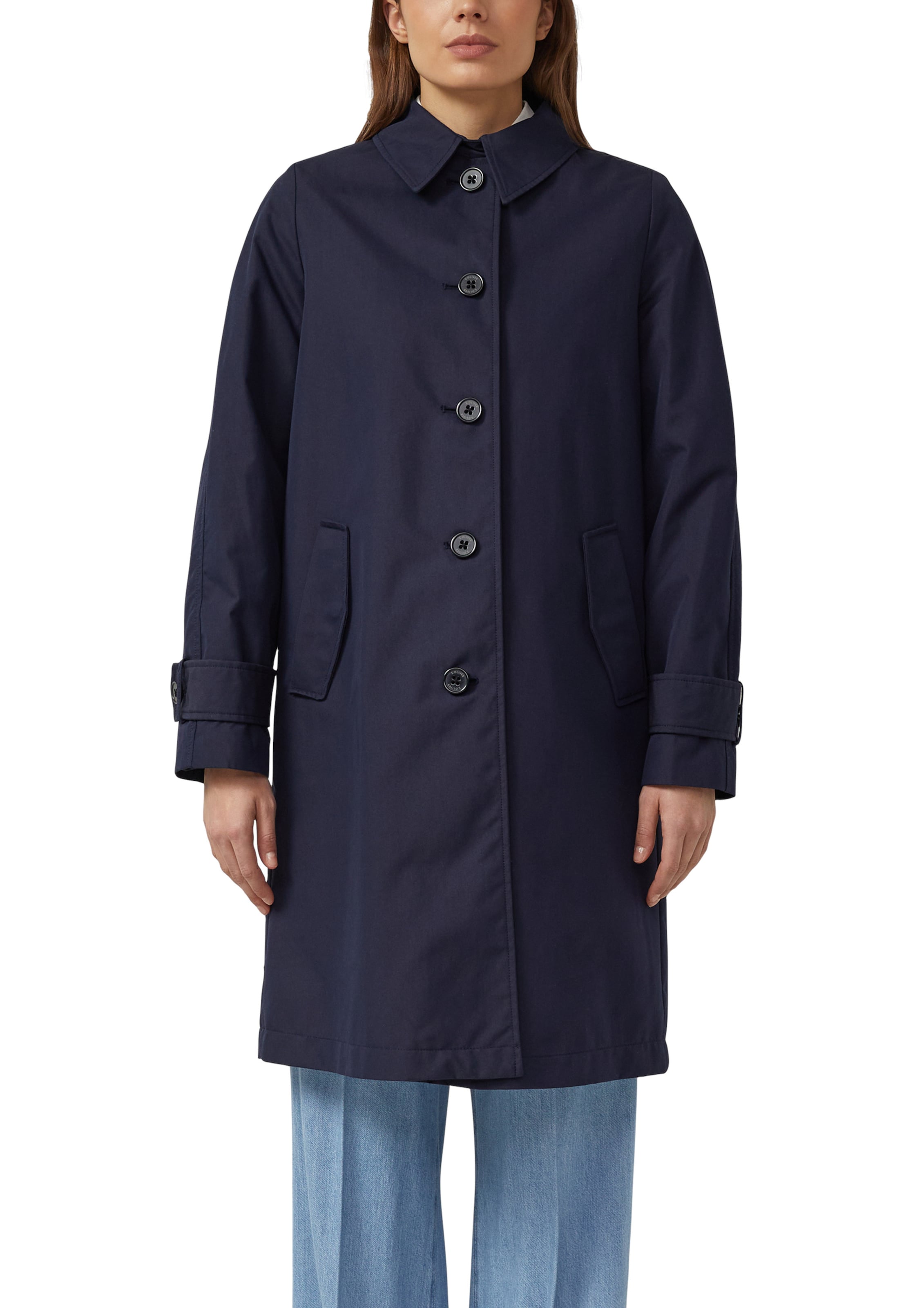 s.Oliver Between-seasons coat in Blue