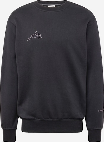 Grimey Sweatshirt in Black: front