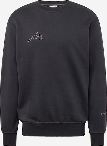 Grimey Sweatshirt in Schwarz: predná strana