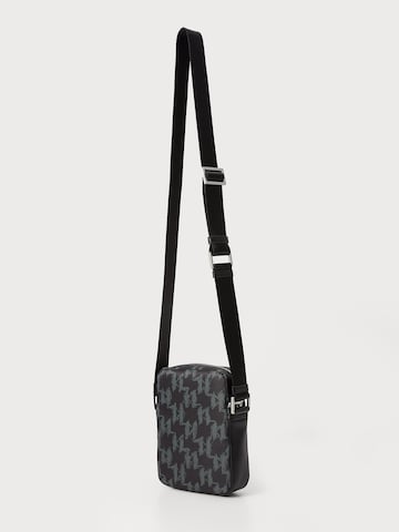 Karl Lagerfeld Crossbody bag 'K/MONOGRAM' in Black: side